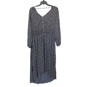 NWT Lola Grace Black & White High Low Dress - 2X prairie